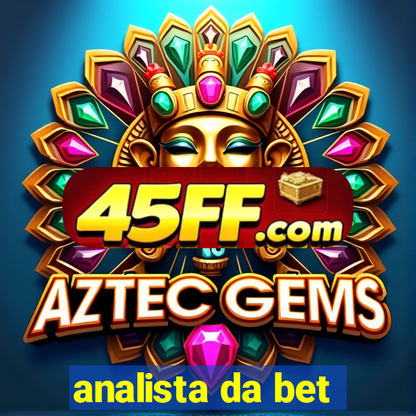 analista da bet